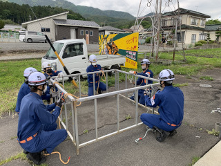 第5分団水防訓練