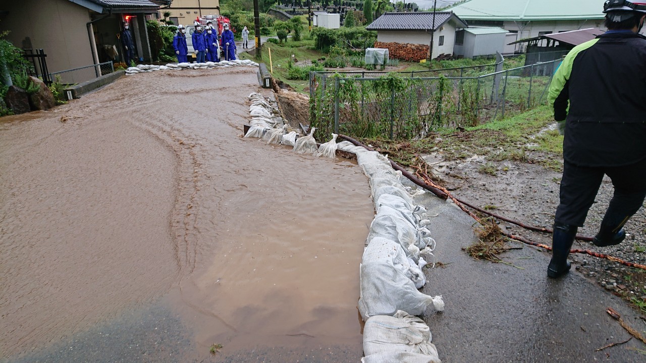 2021年8月15日発生豪雨災害の活動報告について(1)
