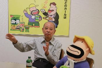 キャラクターたちへの思いを語るひこねのりおさん