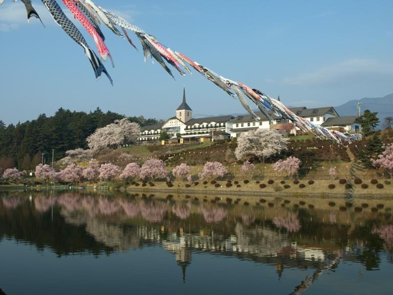 さくら咲くたつの海