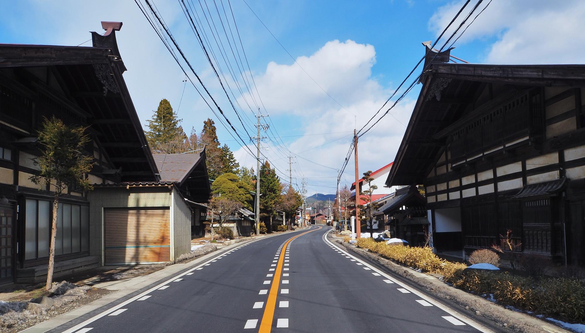 小野宿の町並み