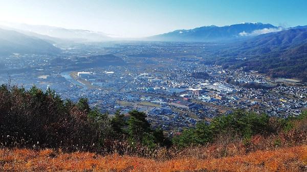 大城山の頂上からの写真