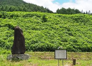 石製の一里塚の画像